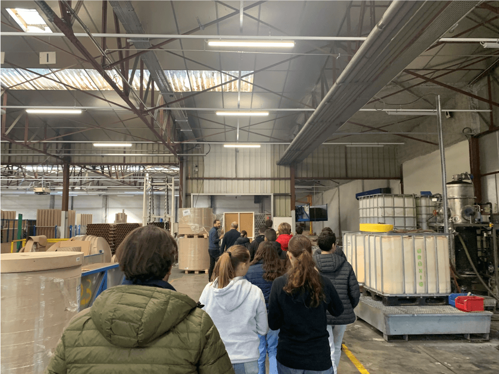 ELO ouvre les portes de l&rsquo;entreprise Beillard aux collégiens